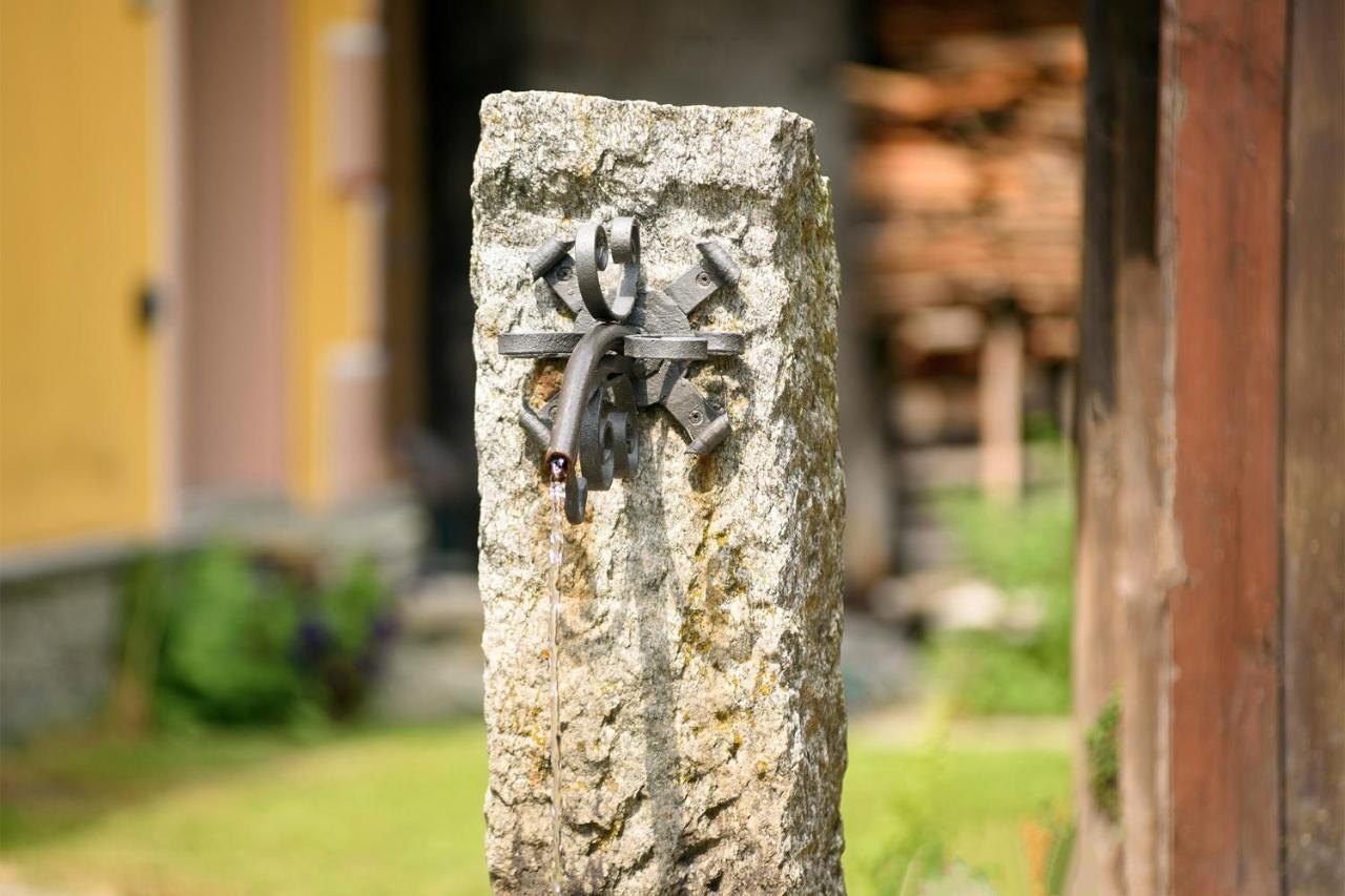 Appartamento Casa Weisstor Con Patio, Giardino E Orti Vista Monte Rosa Macugnaga Kültér fotó